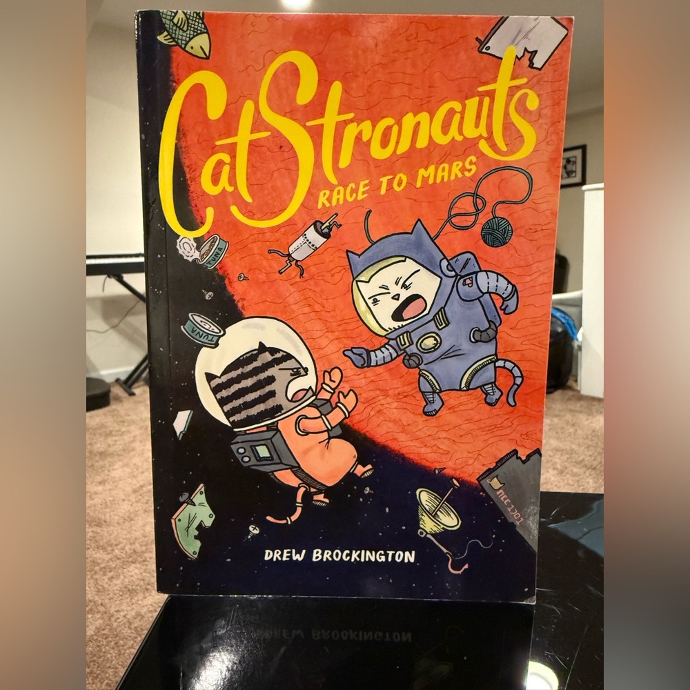 3/$10 Bundle CatStronauts: Race to Mars - Graphic Novel by Drew Brockington